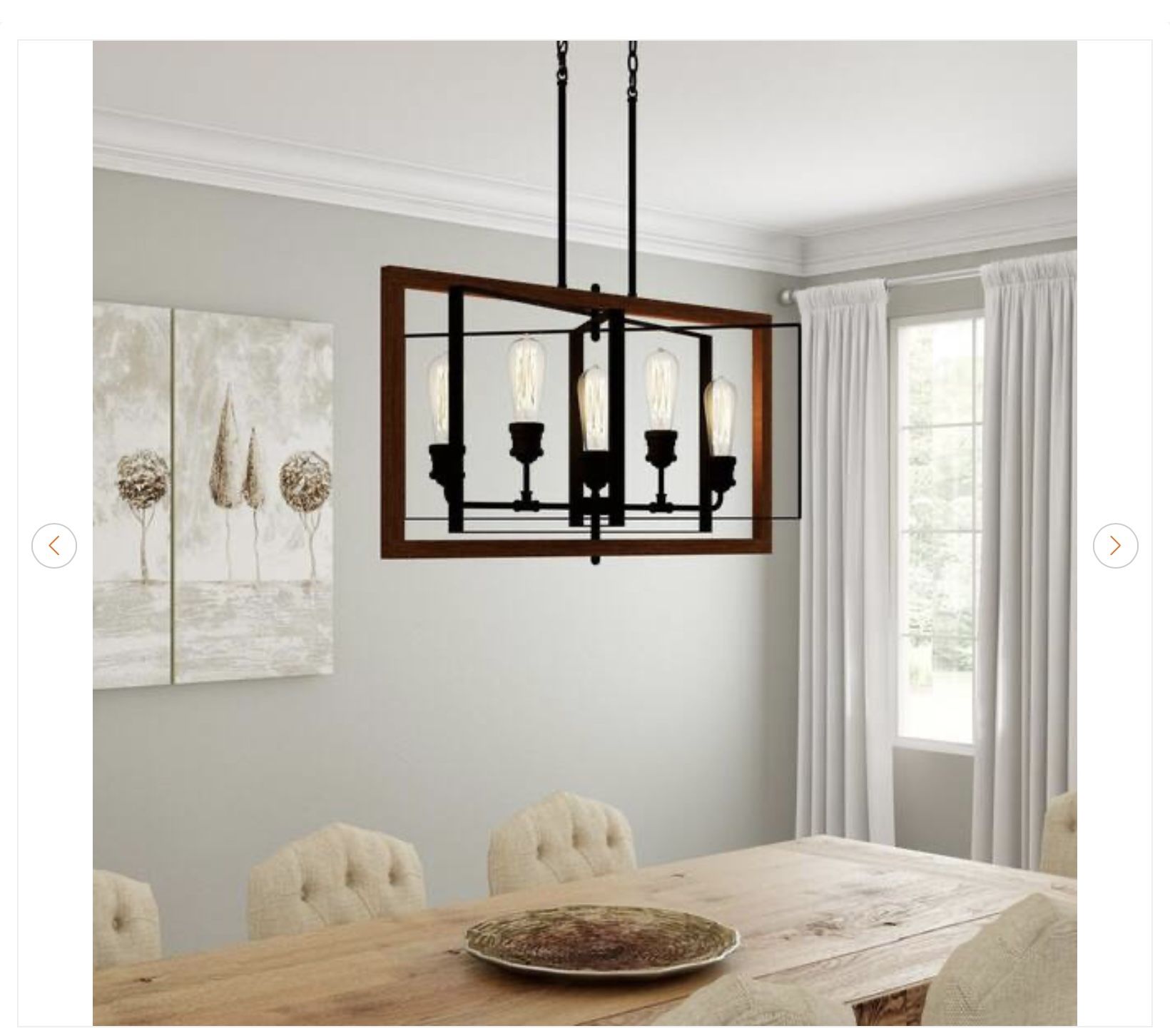 Home Decorators Collection Palermo Grove 5-Light Chandelier-New - photo 5