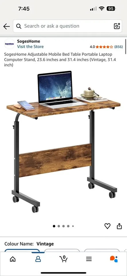 Moving adjustable table desk image indicator(3)