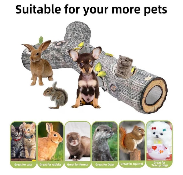 Cat Tunnel Tube Toys