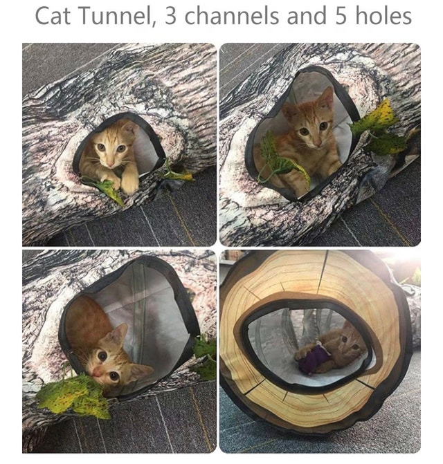 Cat Tunnel Tube Toys - photo 5