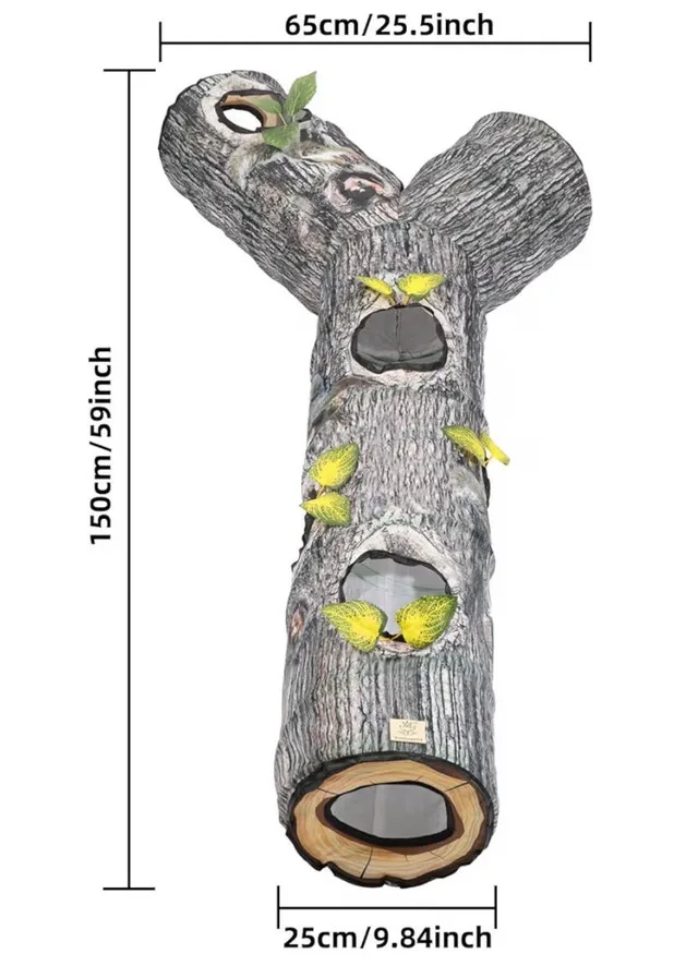 Cat Tunnel Tube Toys image indicator(6)