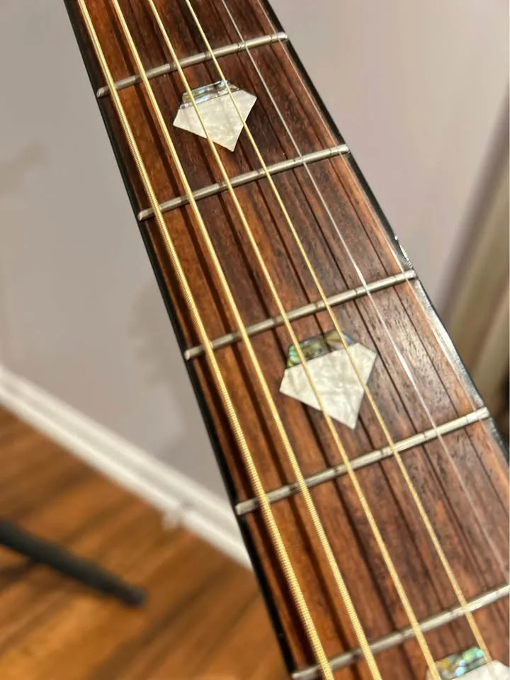 Ibanez AES20EBK acoustic electric guitar, 6 string image indicator(6)