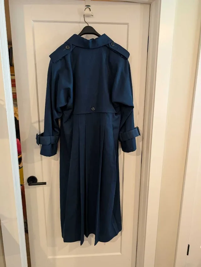 Lorne wool long Trench Coat image indicator(2)