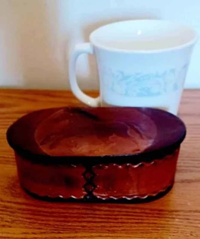 Antique Rare Handmade Leather Keepsake/Trinket Box image indicator(8)