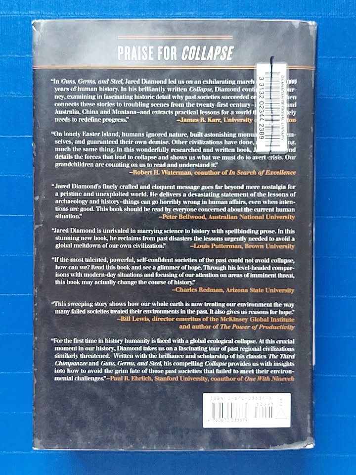 Jared Diamond - Collapse (Hardcover) - photo 3