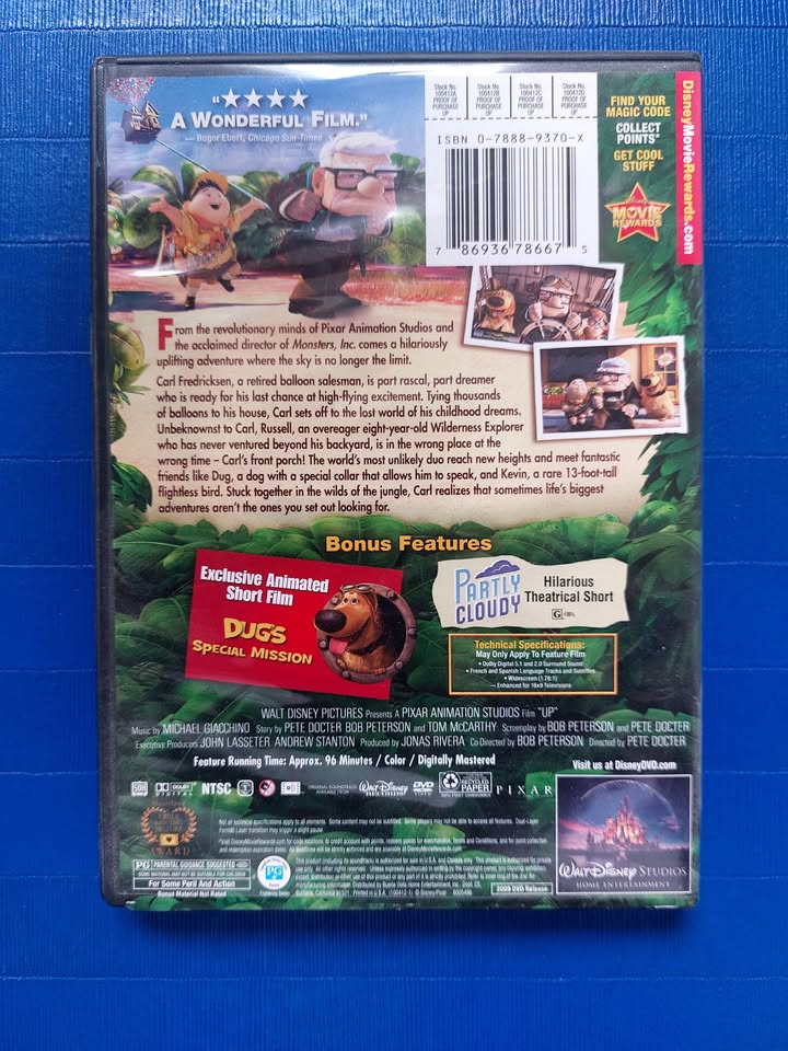 Disney Pixar Up DVD - photo 2