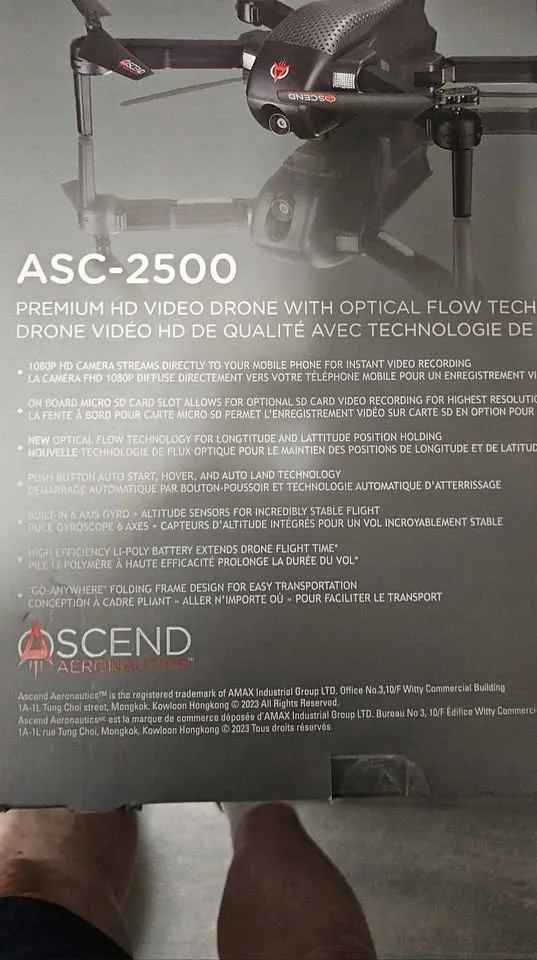 Ascend ASC-2500 Premium HD Video Drone image indicator(2)