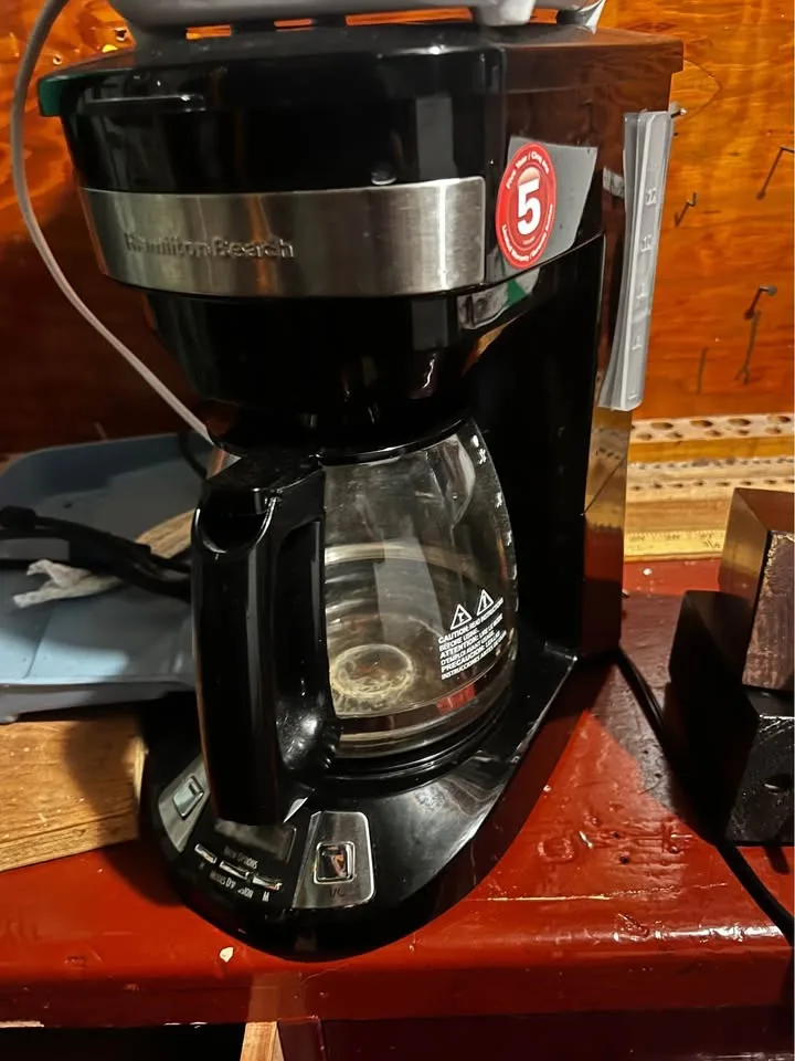 Hamilton beach coffee maker image indicator(3)