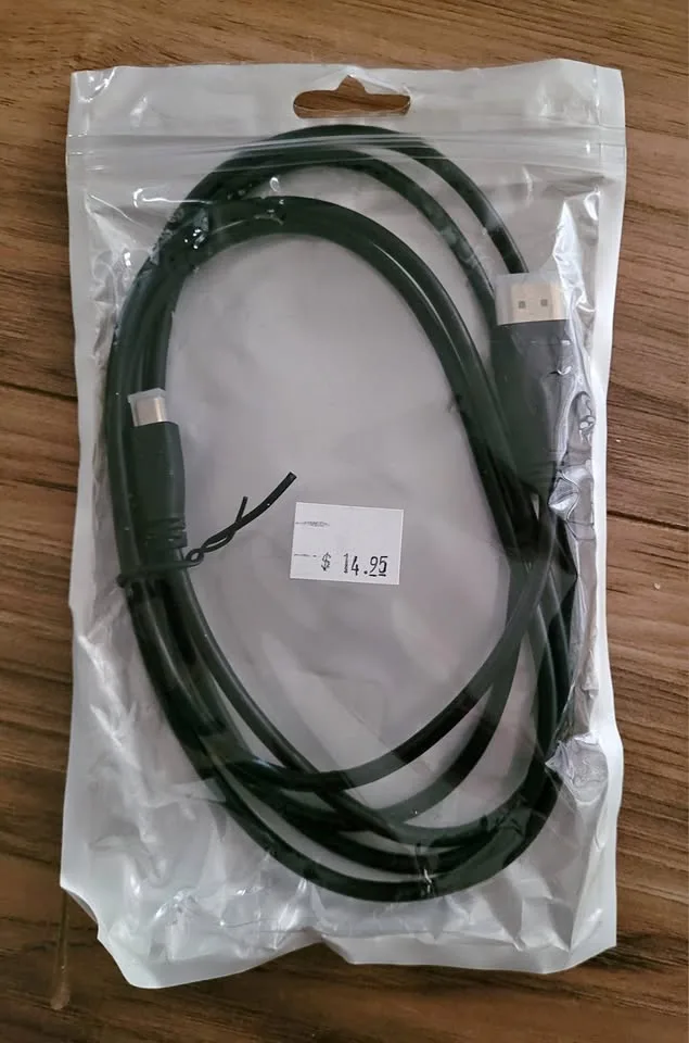 MicroHDMI to HDMI Cable 6FT thumbnail