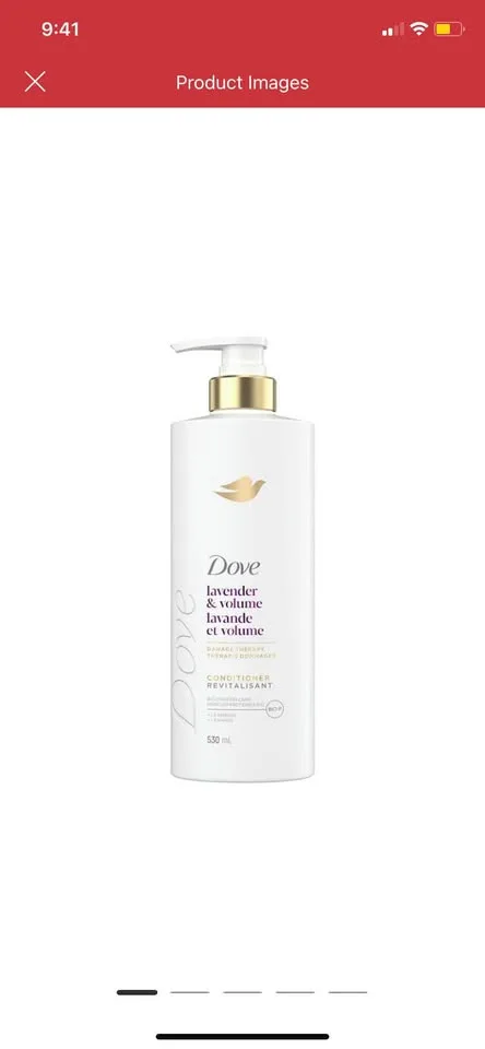Dove 530 ml conditioner image indicator(4)