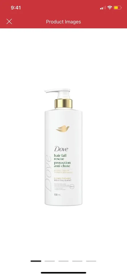 Dove 530 ml conditioner image indicator(5)