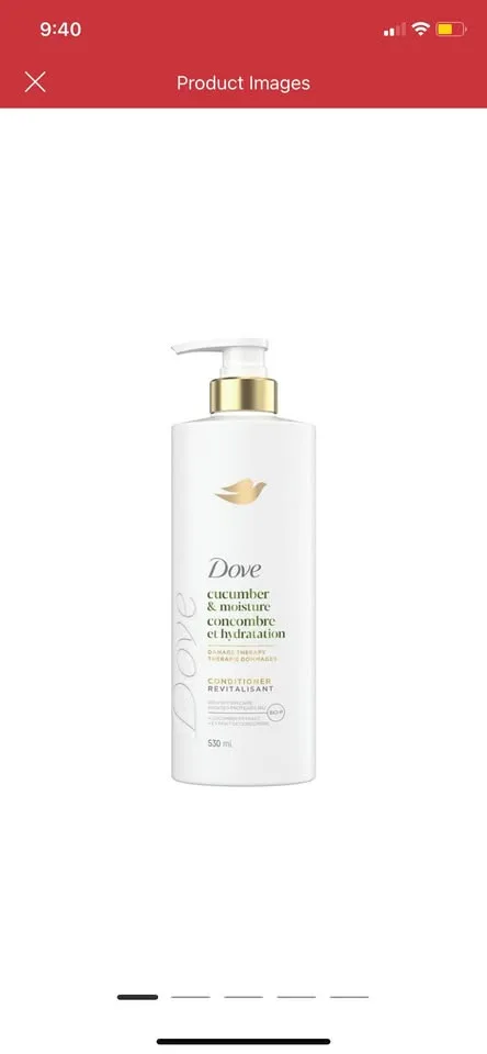 Dove 530 ml conditioner image indicator(6)
