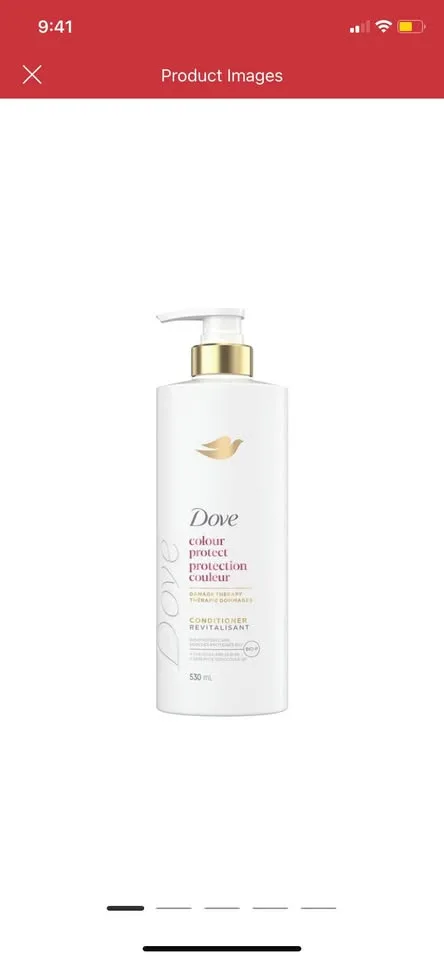 Dove 530 ml conditioner image indicator(7)