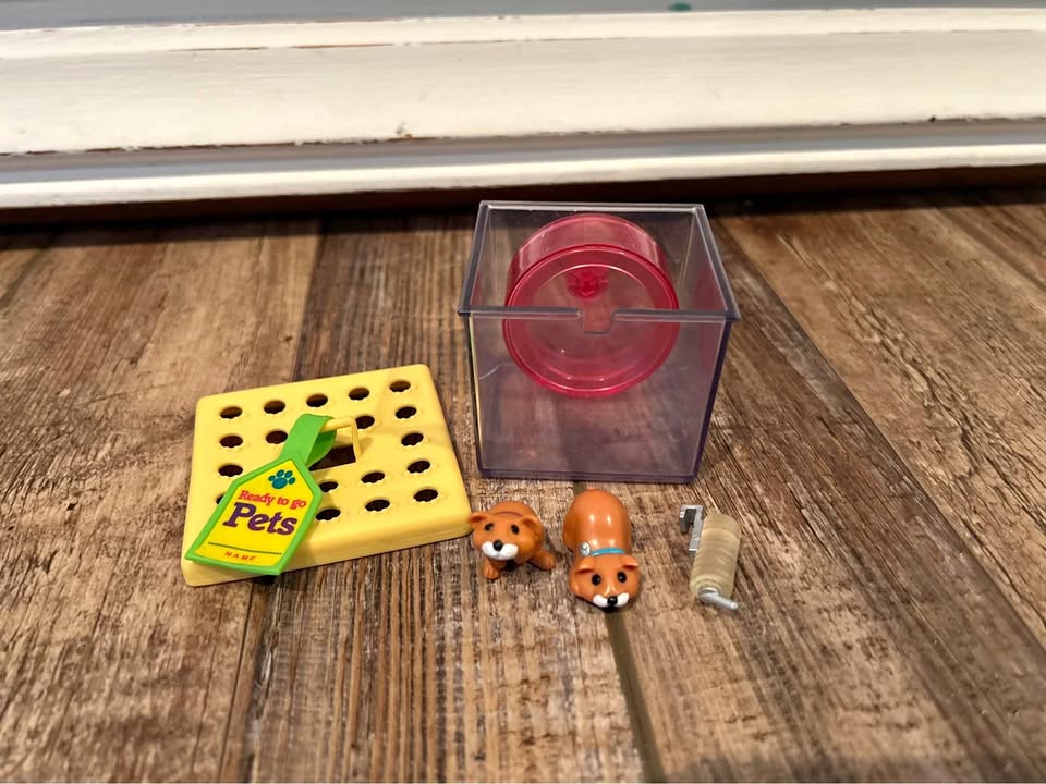 Vintage Littlest Pet Shop Busy Hamsters