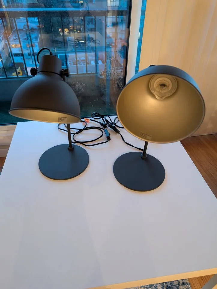 Pair of Grey Table Lamps image indicator(3)