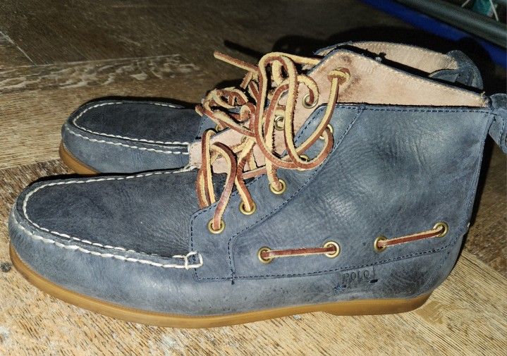 Polo Ralph Lauren Barrot Size 8.5 Navy Blue - photo 4