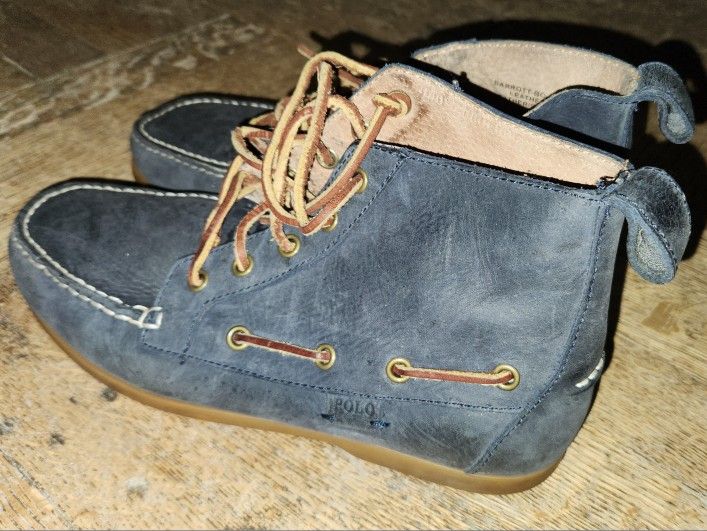 Polo Ralph Lauren Barrot Size 8.5 Navy Blue - photo 5
