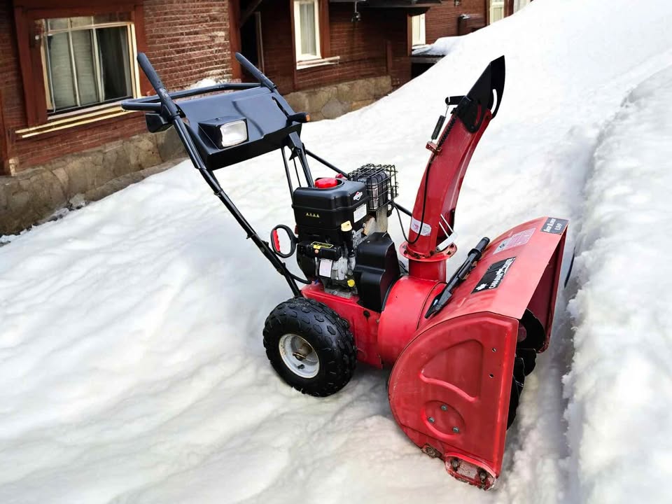 8 Hp powe MTD two-stage snowblower fully tune up before sale