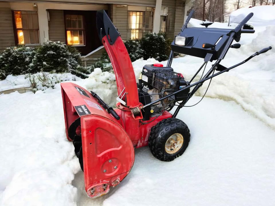 8 Hp powe MTD two-stage snowblower fully tune up before sale - photo 3