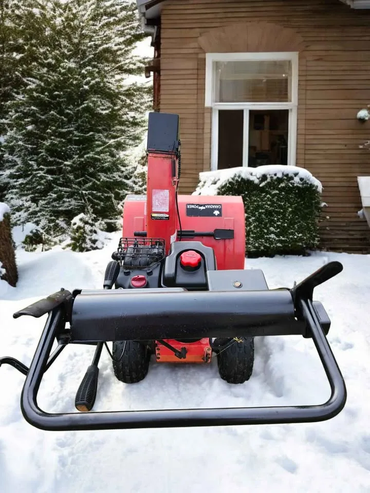 8 Hp powe MTD two-stage snowblower fully tune up before sale image indicator(6)