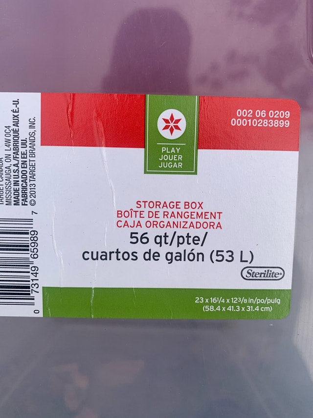 HDX 53 Litre Storage Container - photo 2