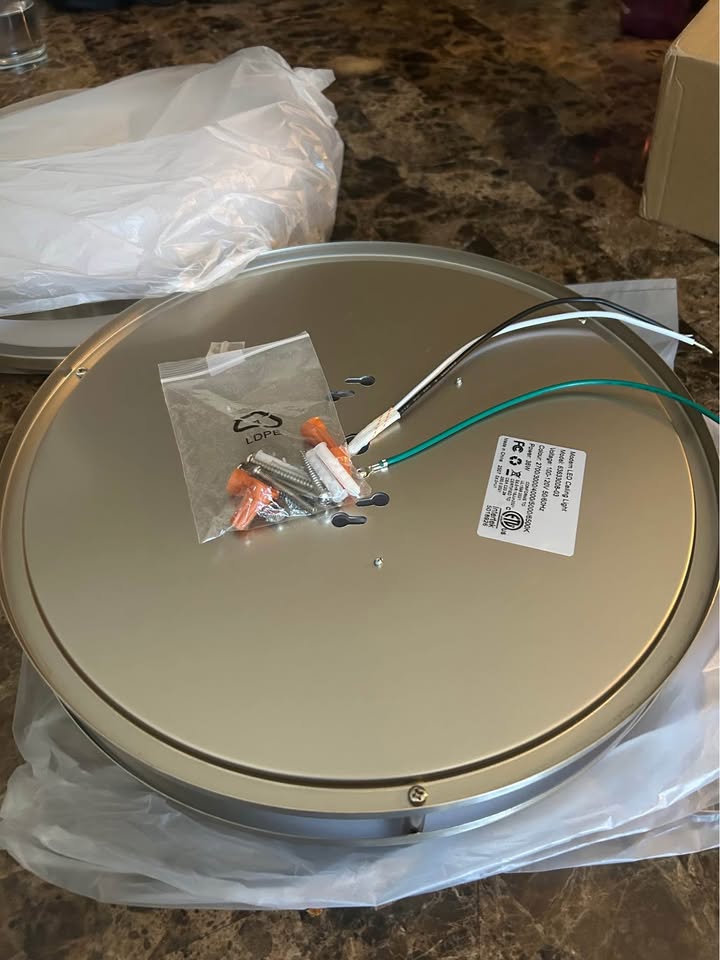 (New in Box)13Inch 36W Ceiling Light Fixtures 2 Packs - photo 4