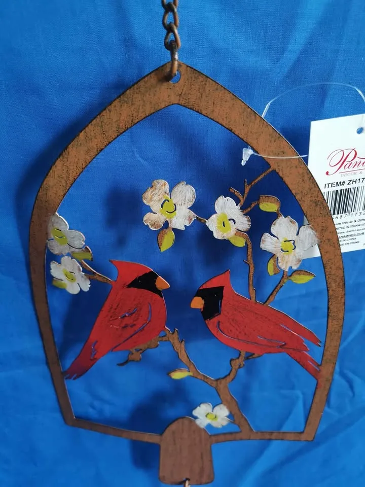 Shovel Shape Bell with Birds on Branch image indicator(2)