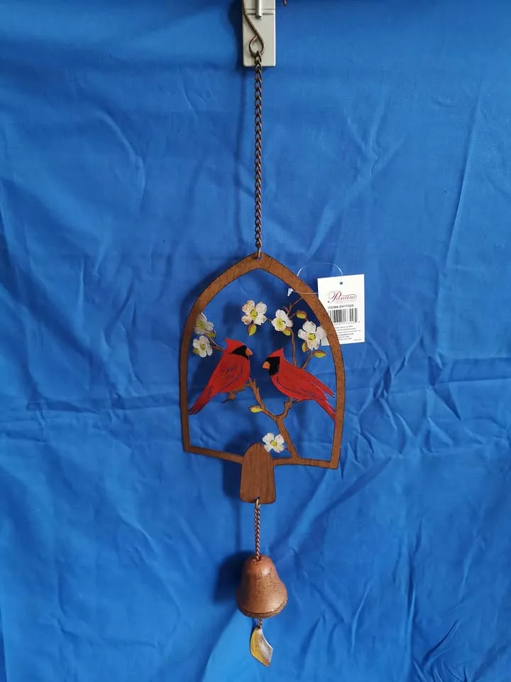 Shovel Shape Bell with Birds on Branch image indicator(4)