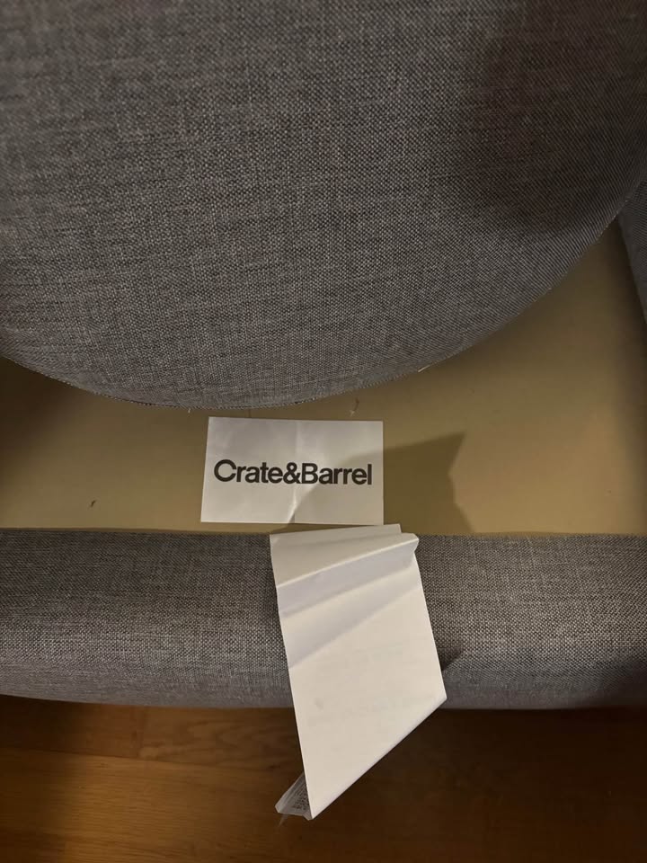 Crate & Barrel Modern Swivel Accent Chair - photo 4