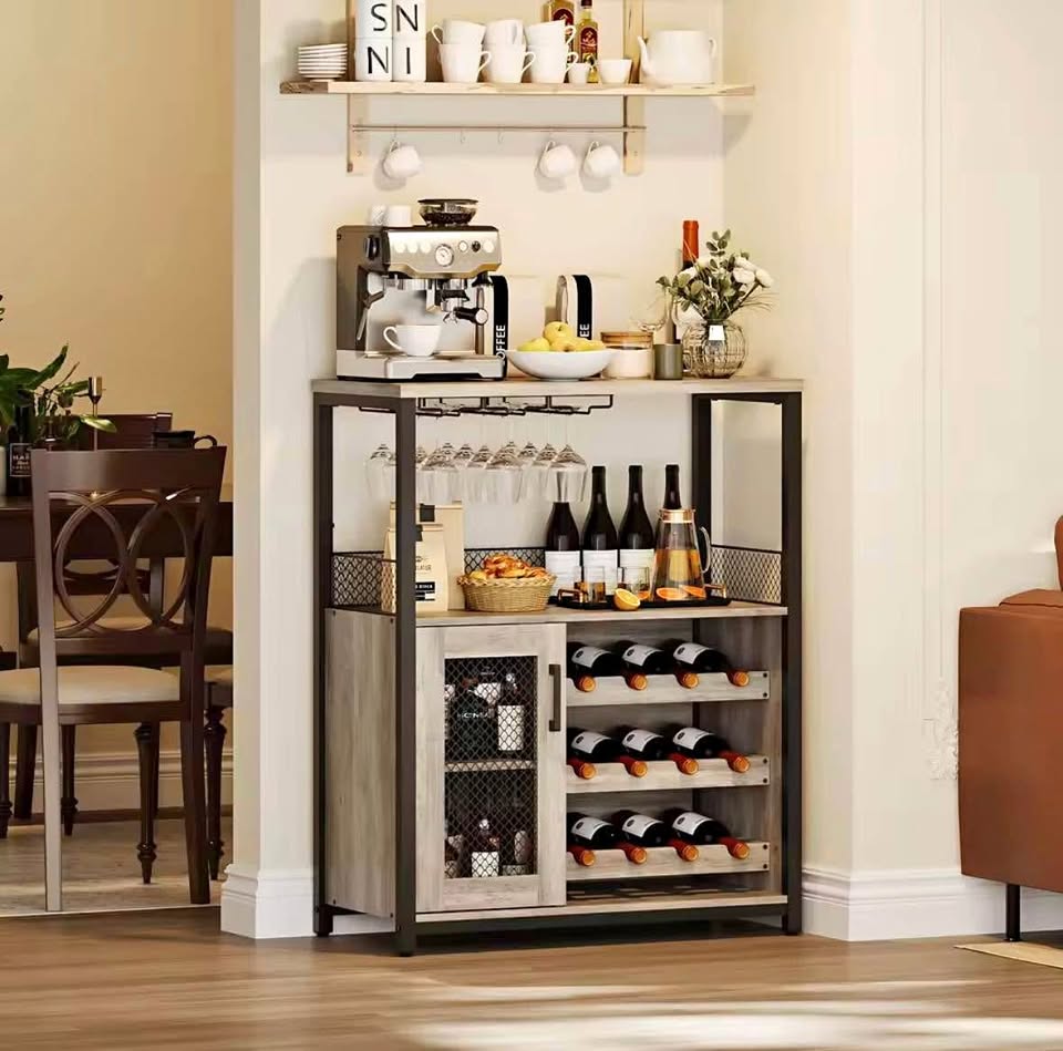 Coffee & Wine Bar Cabinet