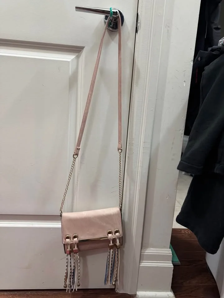 Pink beige crossbody bag / call it spring image indicator(2)