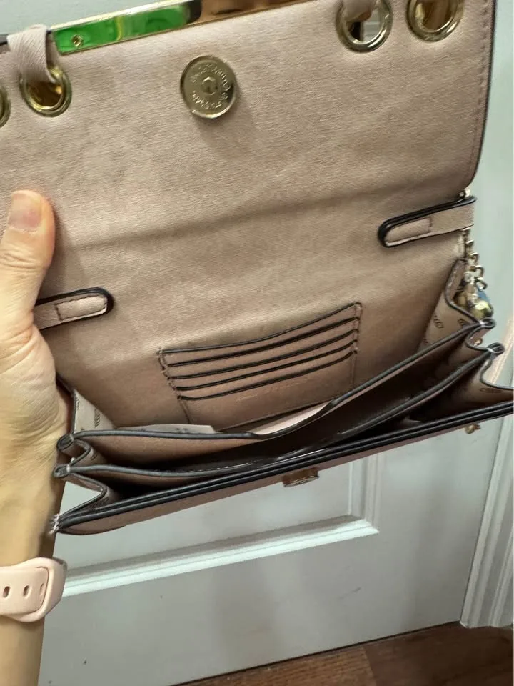 Pink beige crossbody bag / call it spring image indicator(4)