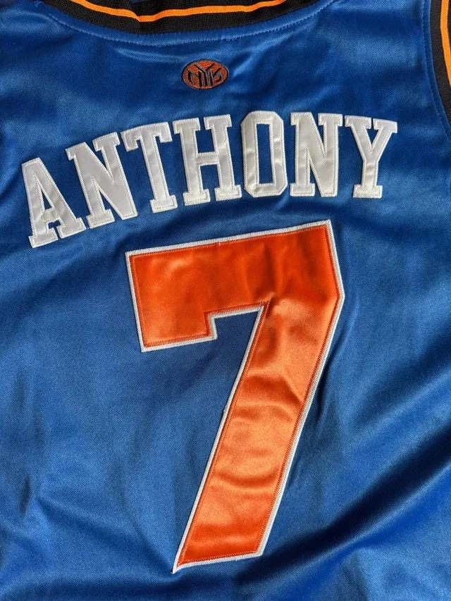 Adidas Knicks Carmelo Anthony #7 Jersey OBO image indicator(3)