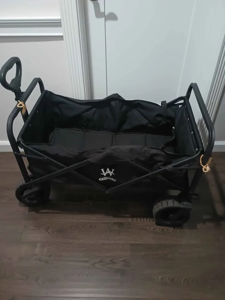 Carro plegable muy resistente para lavandería y también para lle image indicator(2)