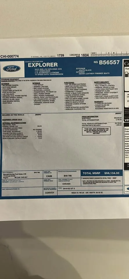 2022 Ford Explorer image indicator(2)