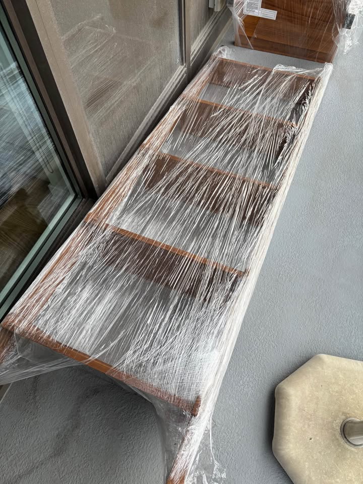Set of 2 Midcentury Walnut Wood Ladder Shelf from EQ3 - photo 4