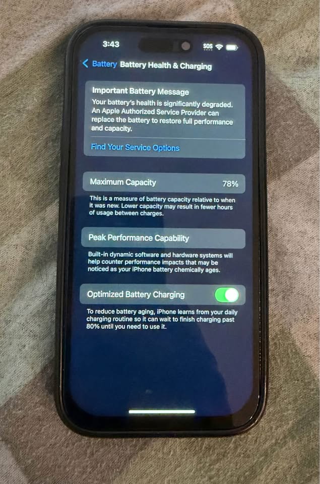 iPhone 14 Pro - 256GB - Space Black - Excellent Condition - photo 5