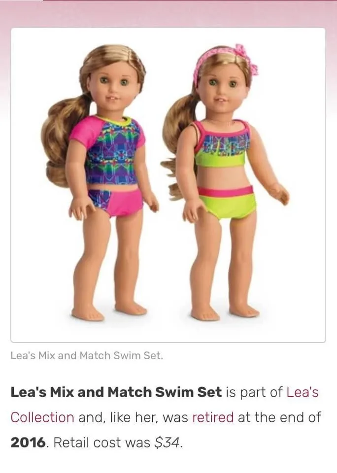American Girl…Lea Clark. Includes Lea, clothing & accessories. image indicator(6)