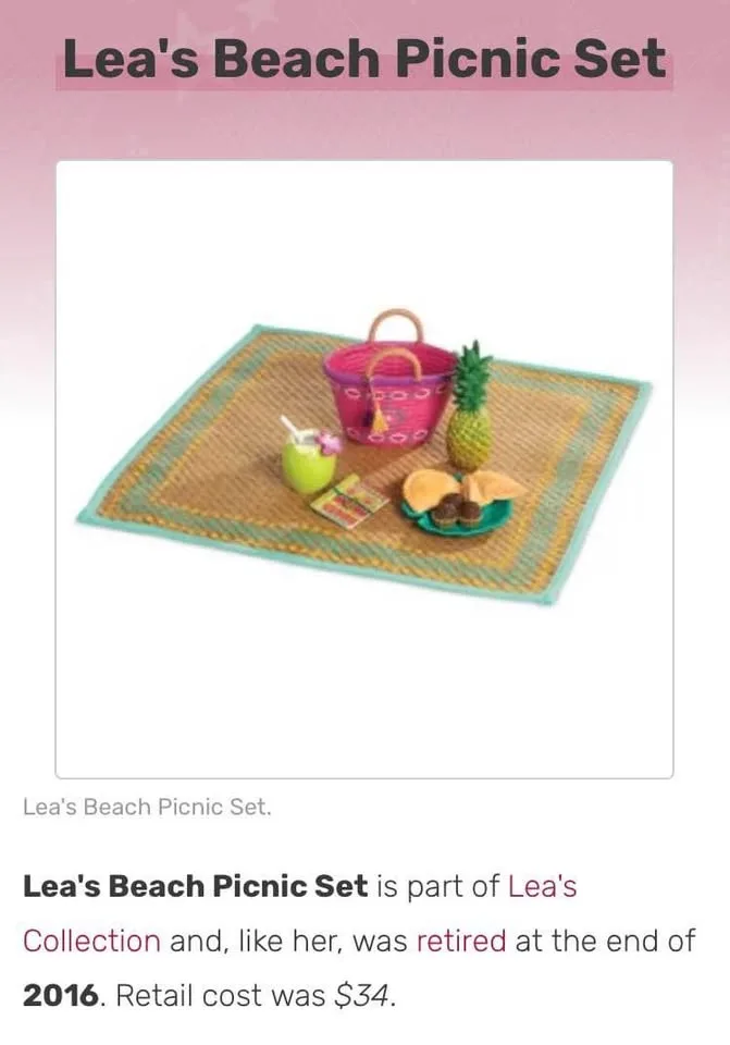 American Girl…Lea Clark. Includes Lea, clothing & accessories. image indicator(9)