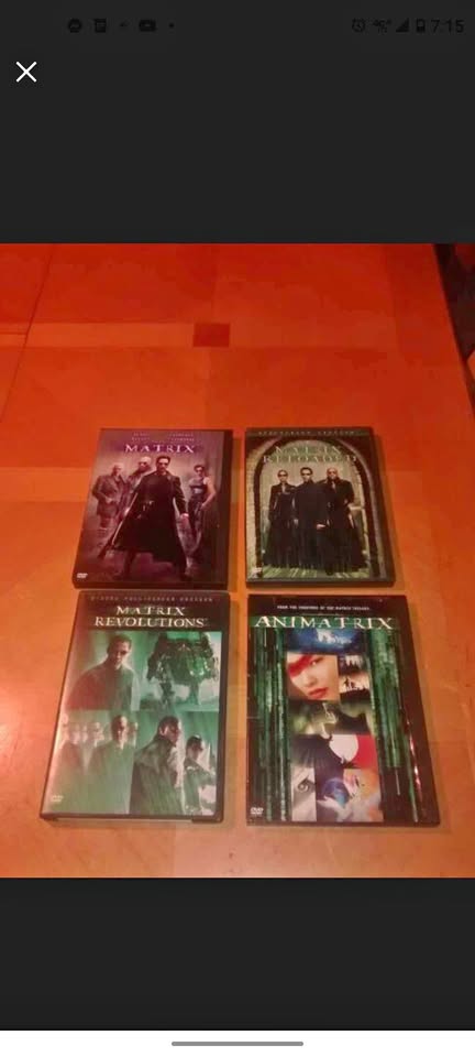 The Matrix DVD collection