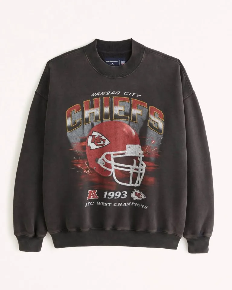 Abercrombie Kansas City Chiefs Crewneck image indicator(2)