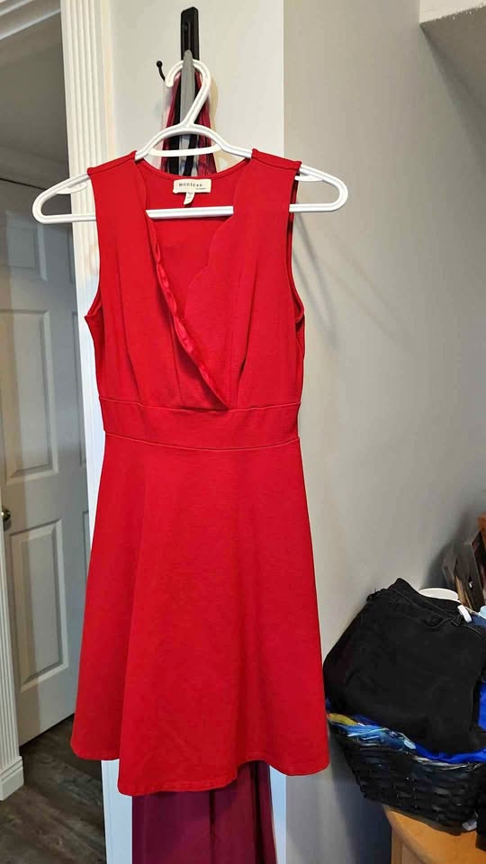 Red dress