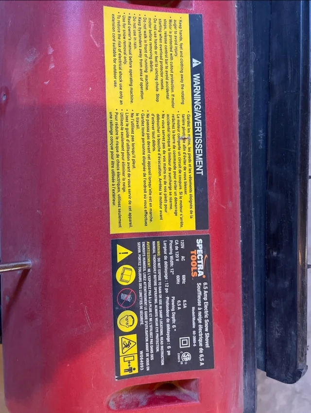 Spectra Tools Snow Shovel image indicator(3)