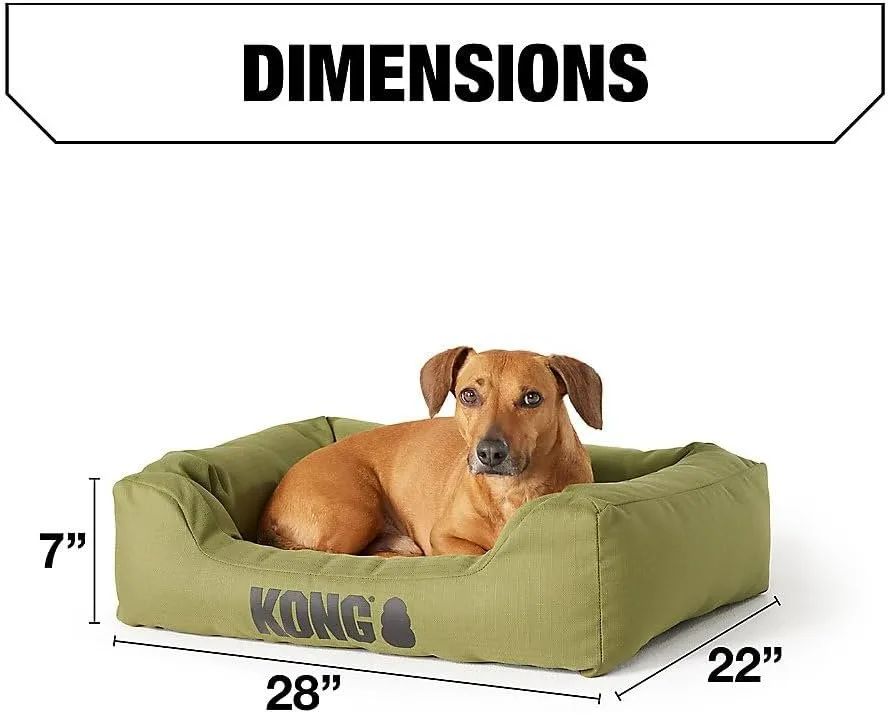 KONG Cuddler Dog Bed – Green (1 of 2) image indicator(2)