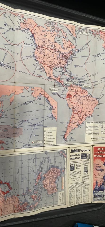 Military Map of the World - Early 1940’s - photo 3