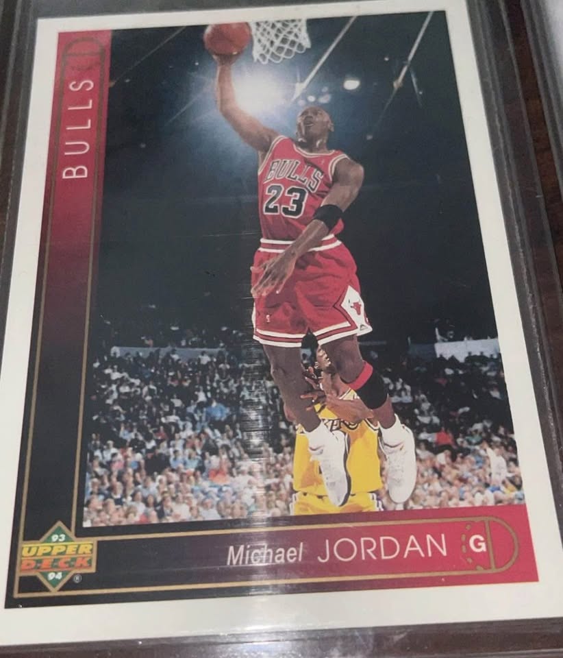 Bull’s Best 1990’s Plaque/Wall Art - Jordan and Pippen Cards 8x1 - photo 2
