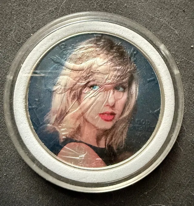 5 Taylor Swift Themed Walking Liberty 1 Oz Silver Coins image indicator(4)