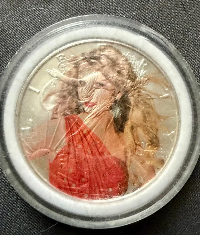 5 Taylor Swift Themed Walking Liberty 1 Oz Silver Coins image indicator(6)