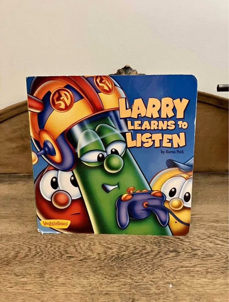 Larry Learns to Listen - Board book