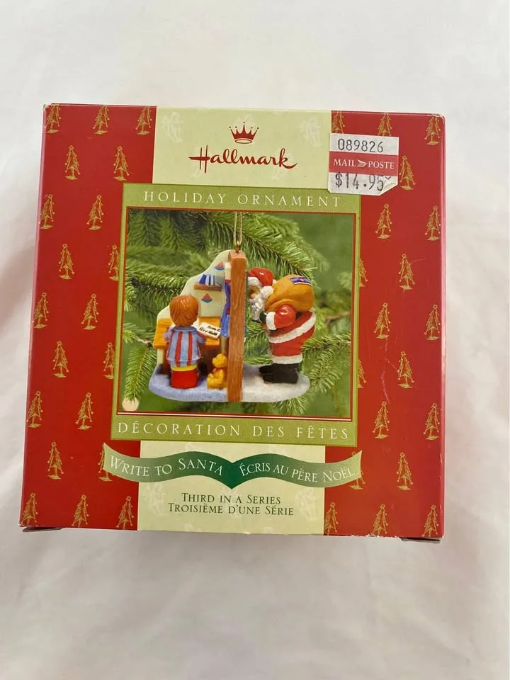 2002 Hallmark Canada Post Ornament “Write To Santa”